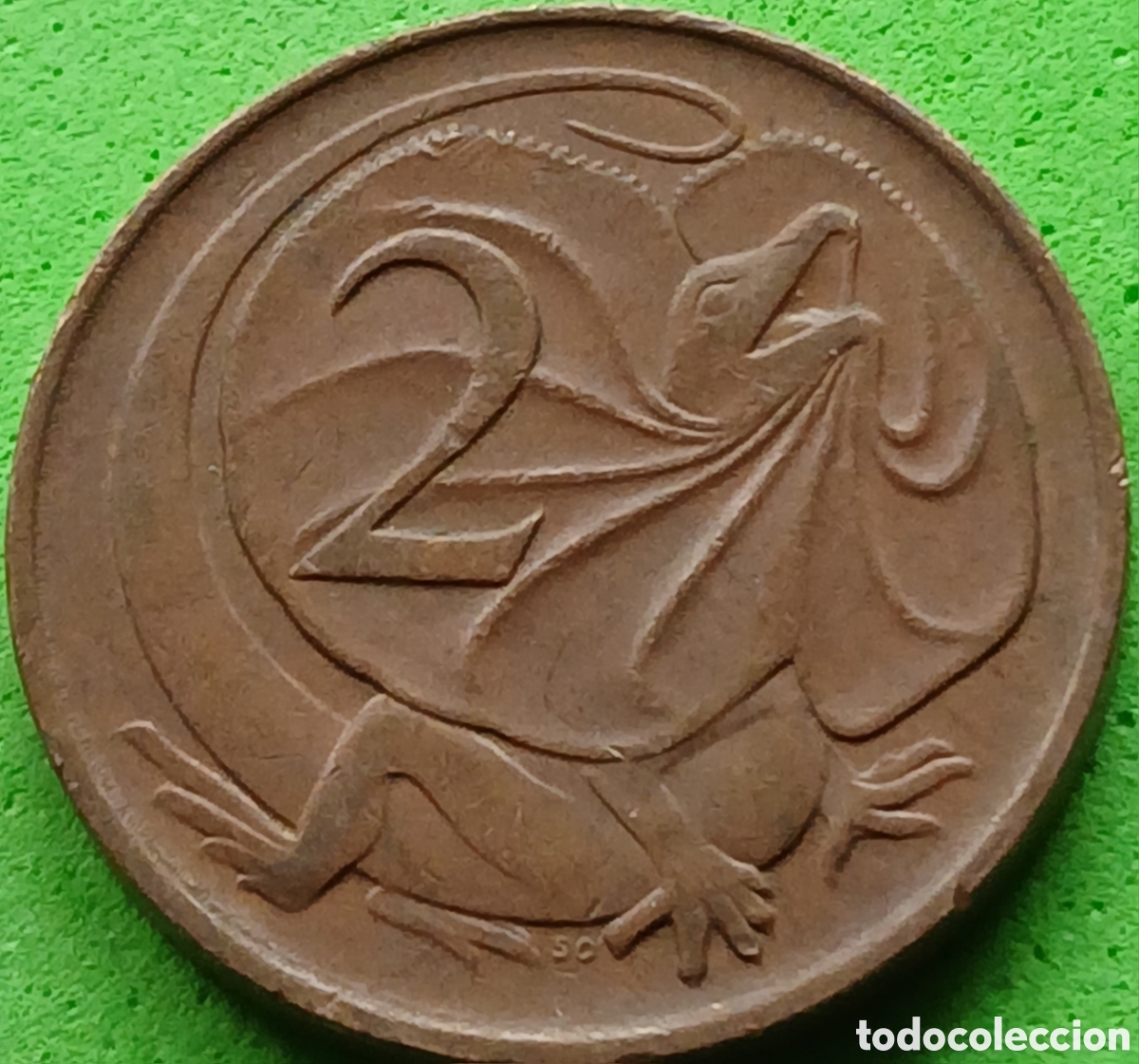 Monedas antiguas de Ocean&iacute;a: Australia 2 cents 1967 km#63