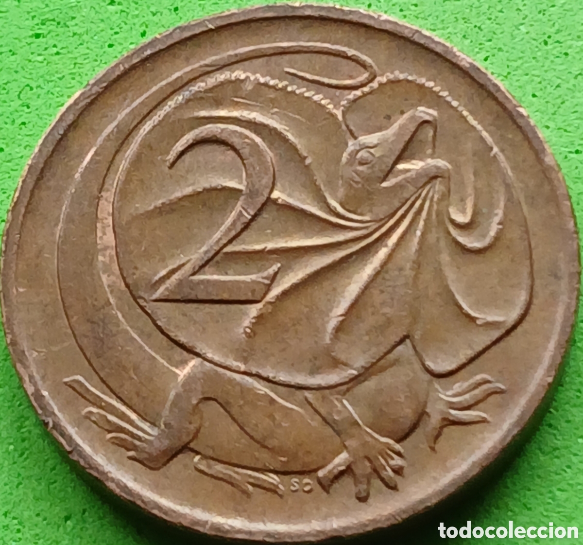 Monedas antiguas de Ocean&iacute;a: Australia 2 cents 1989 km#79