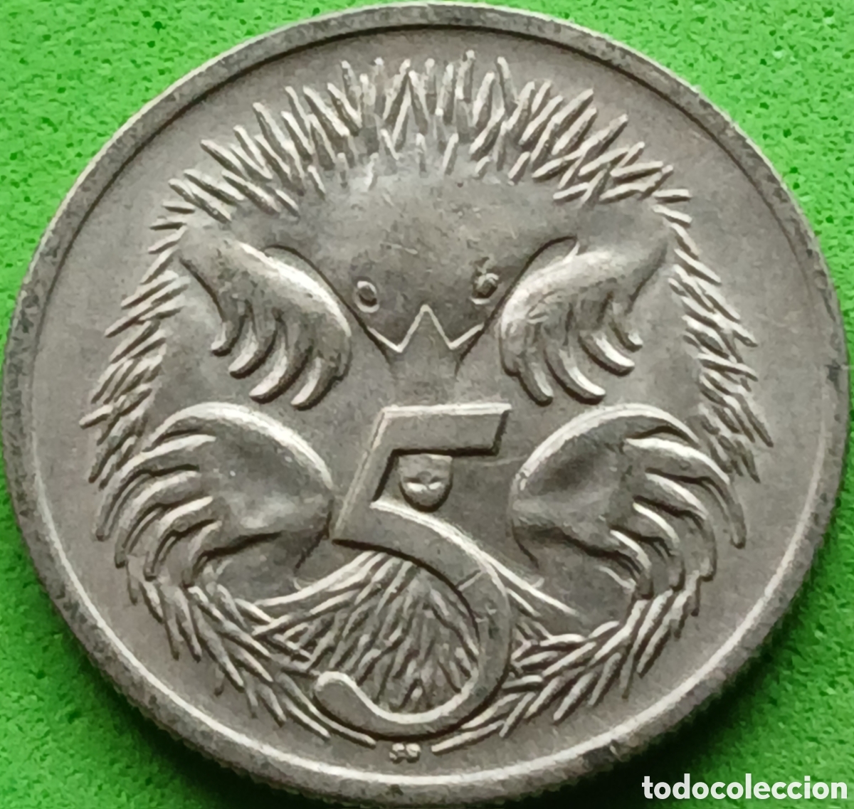 Monedas antiguas de Ocean&iacute;a: Australia 5 cents 1968 km#64