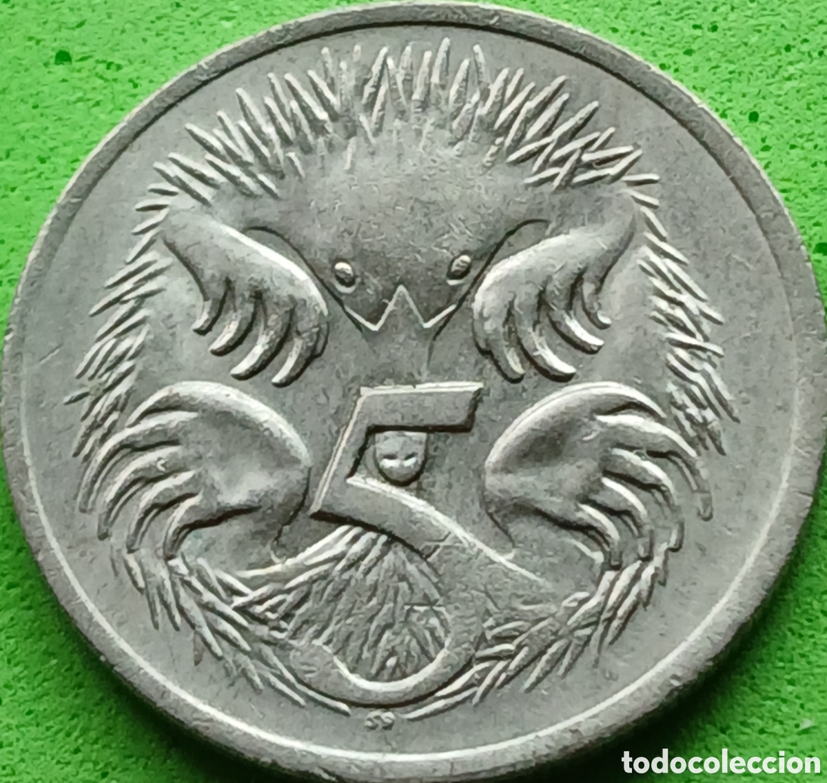 Monedas antiguas de Ocean&iacute;a: Australia 5 cents 1976 km#64