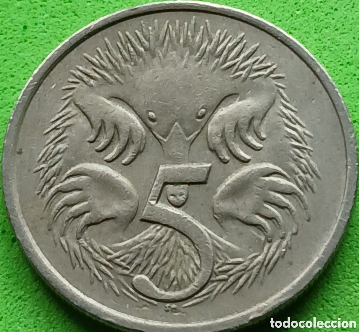 Monedas antiguas de Ocean&iacute;a: Australia 5 cents 1979 km#64