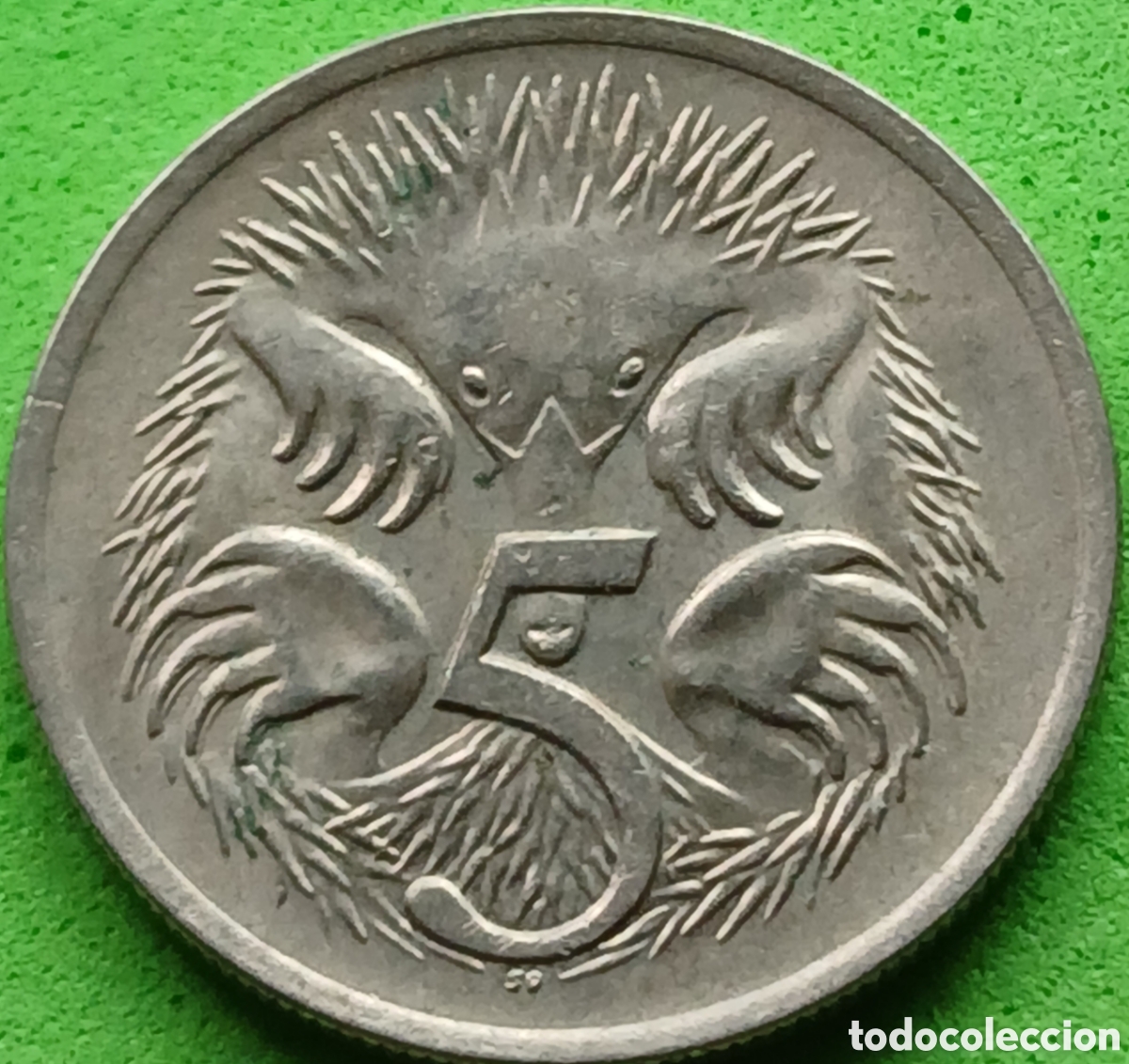 Monedas antiguas de Ocean&iacute;a: Australia 5 cents 1980 km#64