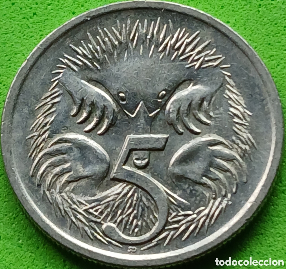 Monedas antiguas de Ocean&iacute;a: Australia 5 cents 1987 km#80