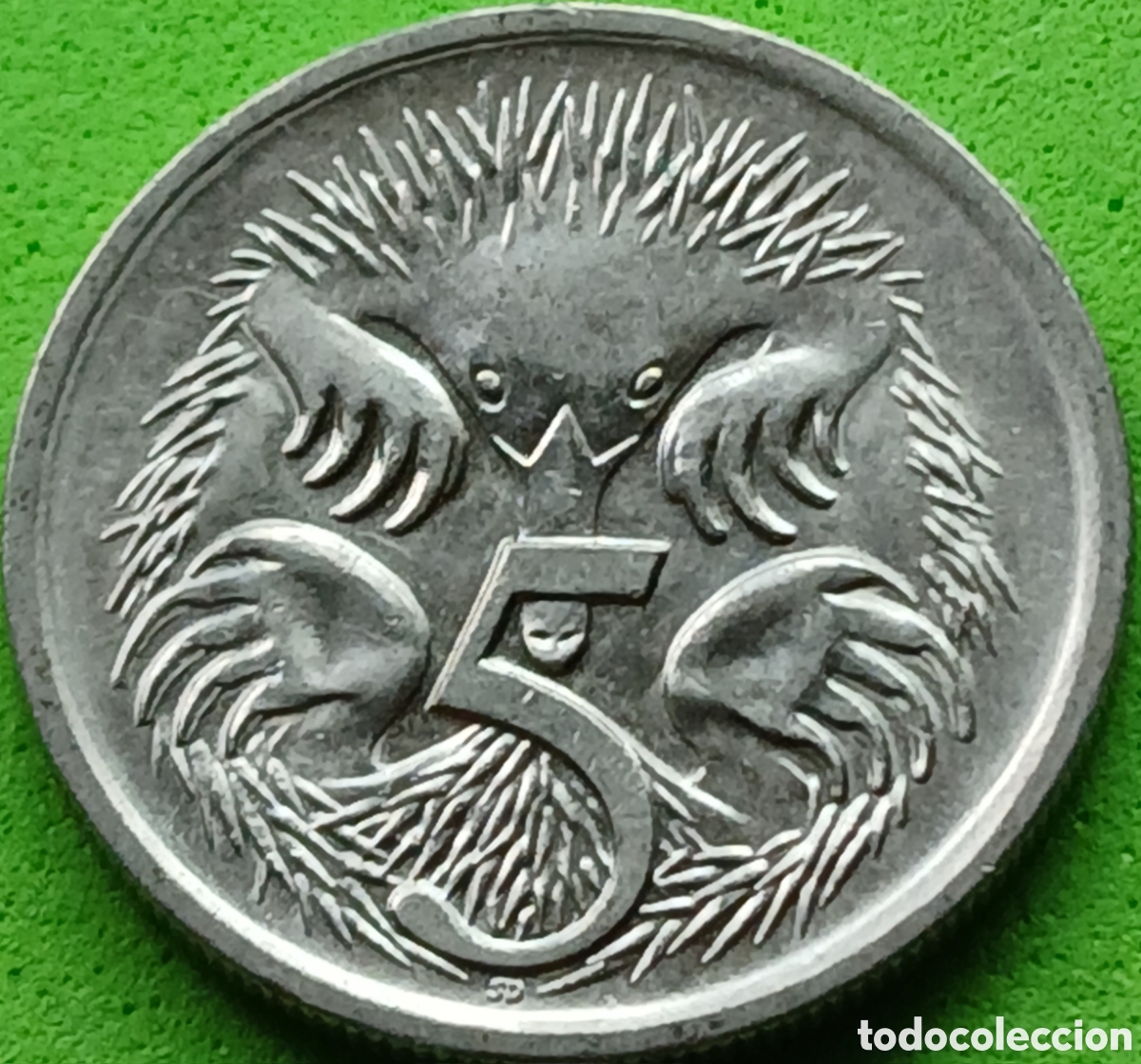 Monedas antiguas de Ocean&iacute;a: Australia 5 cents 1988 km#80