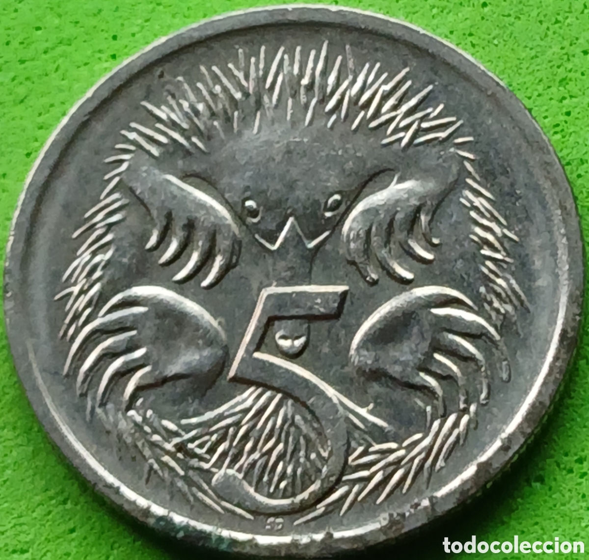 Monedas antiguas de Ocean&iacute;a: Australia 5 cents 1996 km#80