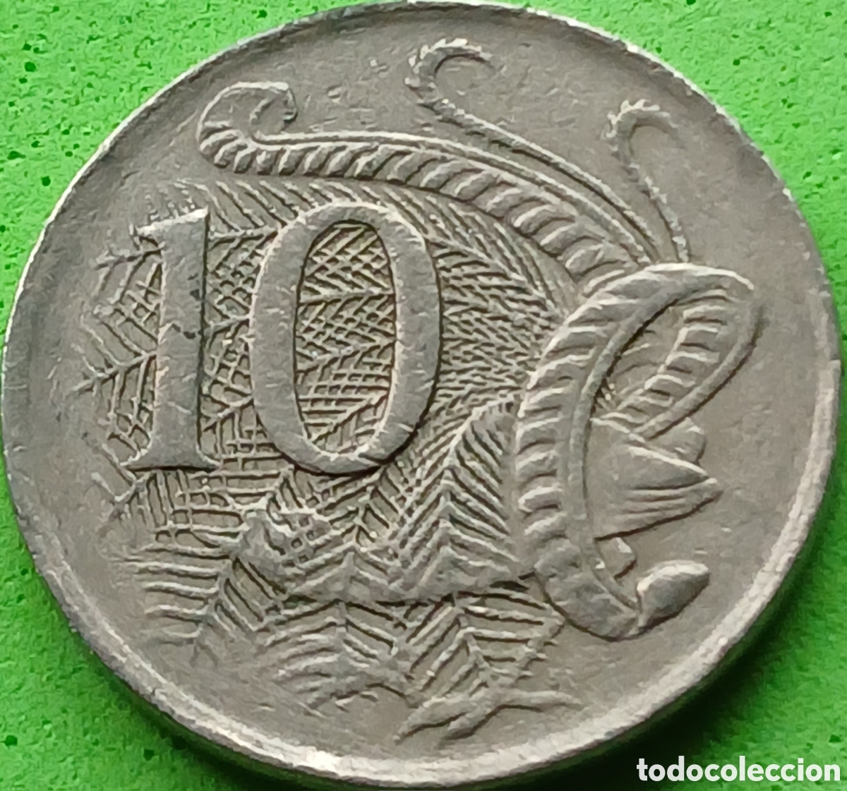 Monedas antiguas de Ocean&iacute;a: Australia 10 cents 1980 km#65