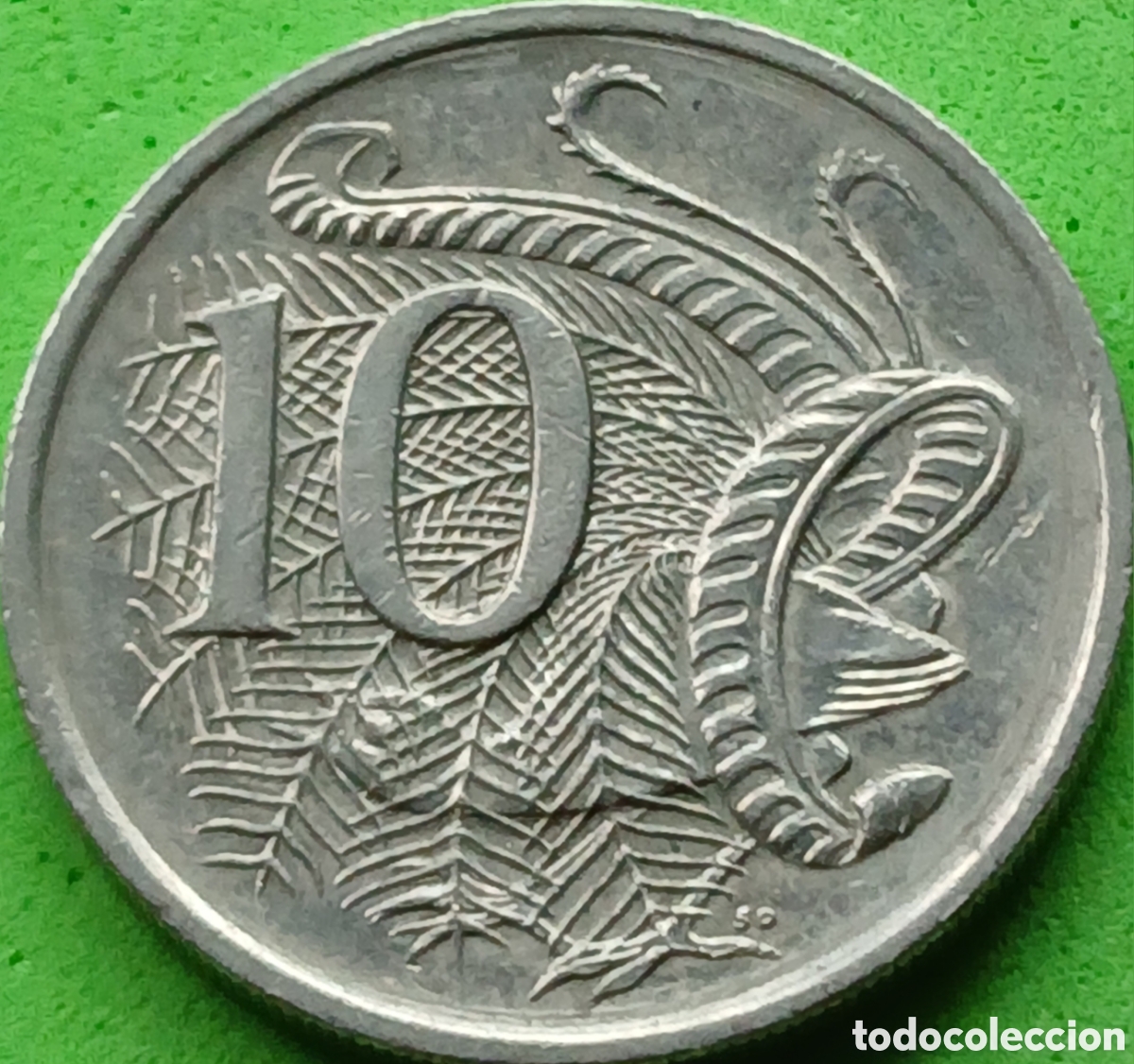 Monedas antiguas de Ocean&iacute;a: Australia 10 cents 1989 km#81