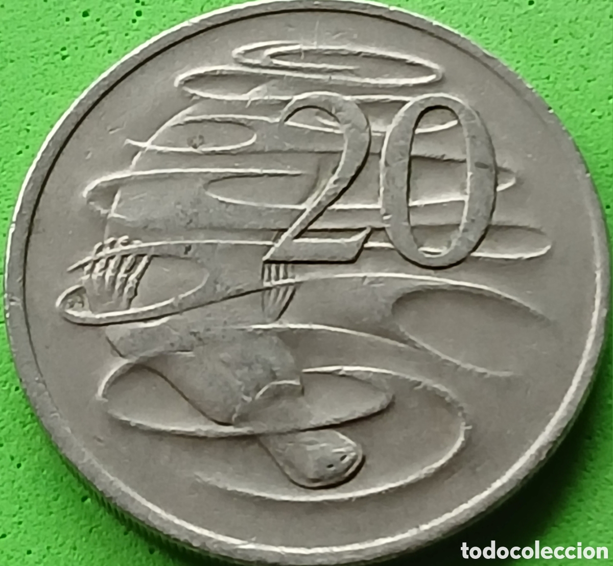 Monedas antiguas de Ocean&iacute;a: Australia 20 cents 1980 km#66