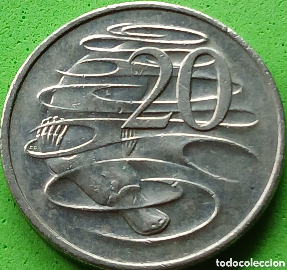 Monedas antiguas de Ocean&iacute;a: Australia 20 cents 1998 km#82