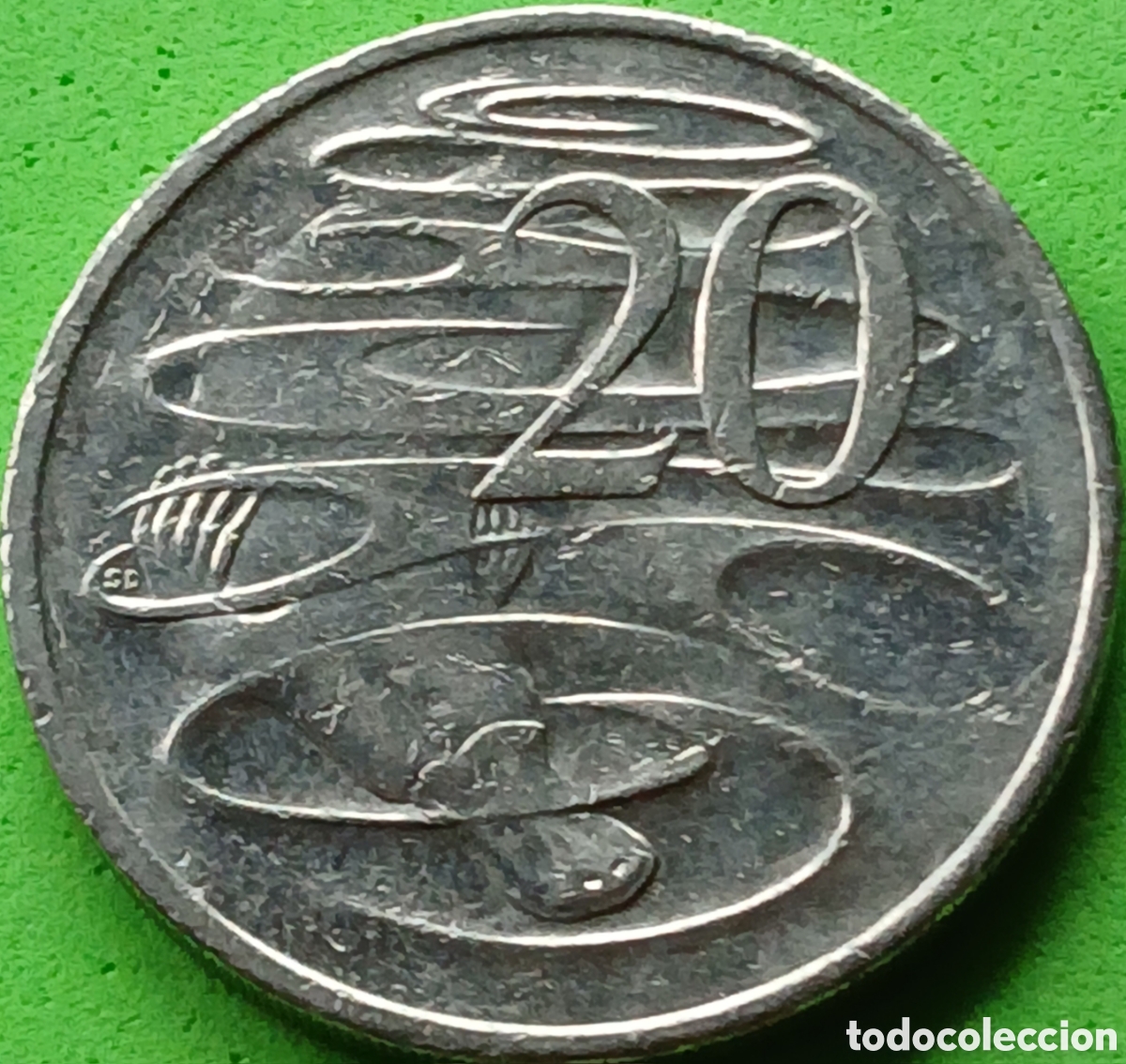 Monedas antiguas de Ocean&iacute;a: Australia 20 cents 2008 km#403