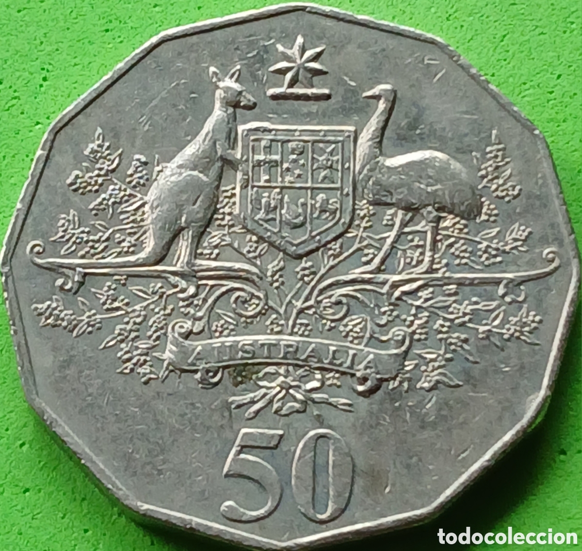 Monedas antiguas de Ocean&iacute;a: Australia 50 cents 2001 km#491.1 Australia
