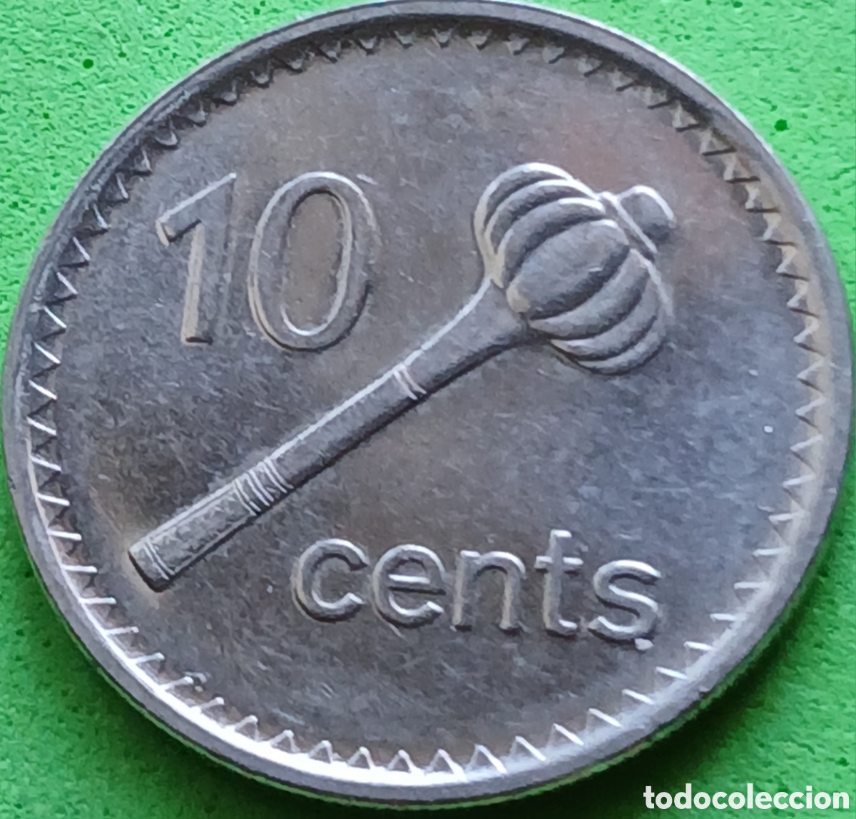 Old Coins of Oceania: Fiji 10 cents 2009 km#120