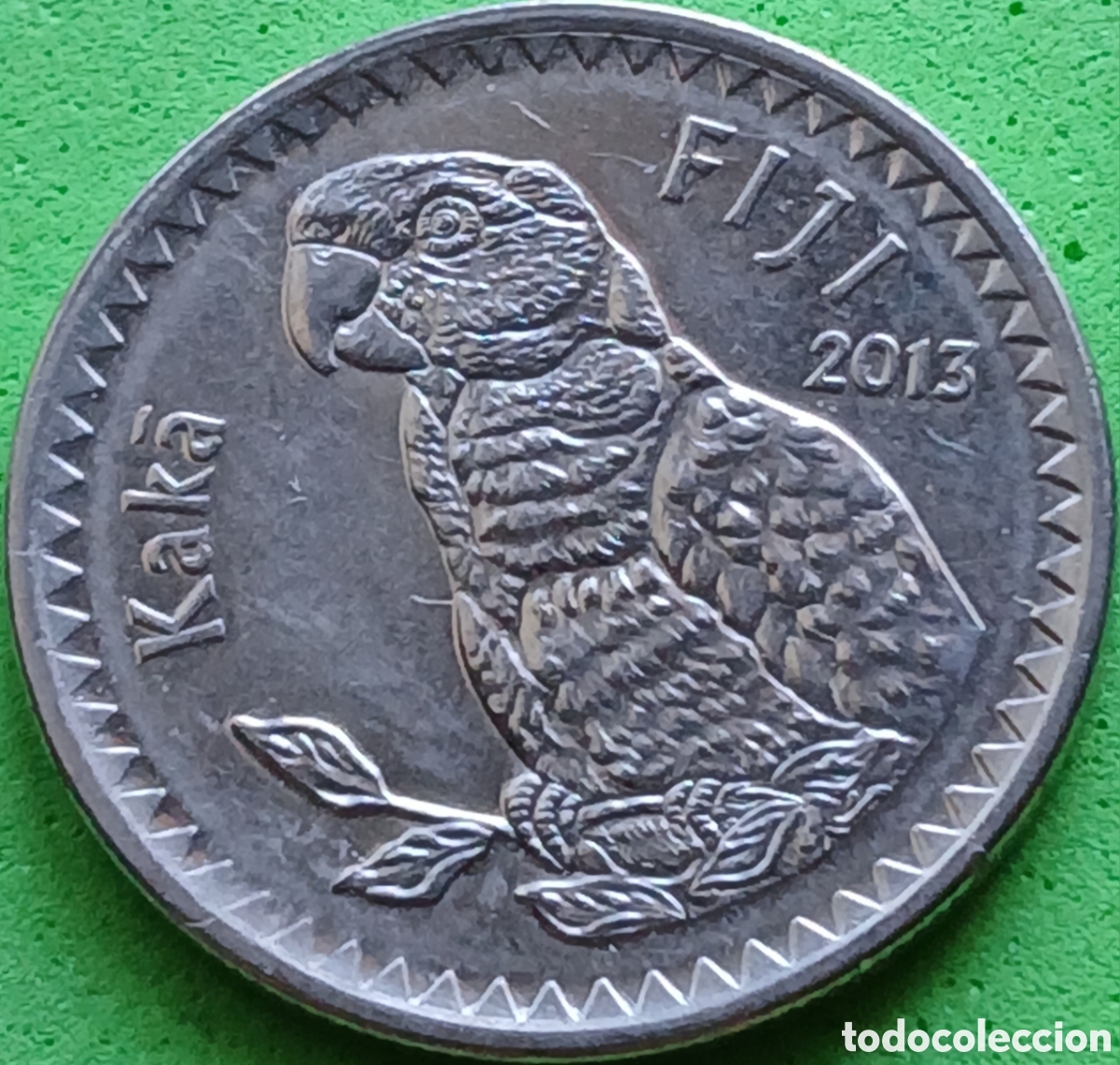Monedas antiguas de Ocean&iacute;a: Fiji 20 cents 2013 km#334 ESCASA!!!