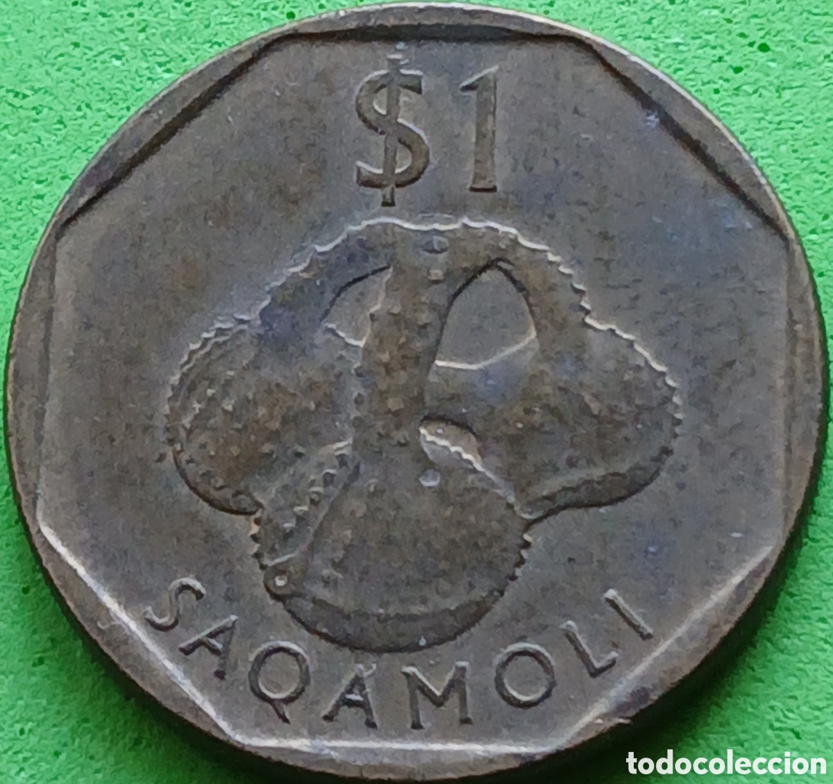 Monedas antiguas de Ocean&iacute;a: Fiji 1 d&oacute;lar 2010 km#123