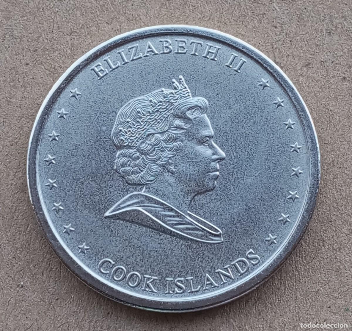 Monete antiche di Oceania: LOTE N&ordm; 40 MONEDA DE ISLAS COOK (SIN CIRCULAR)