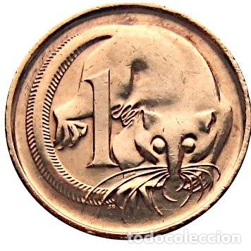 Monedas antiguas de Ocean&iacute;a: AUSTRALIA - 1 cent 1987 KM78