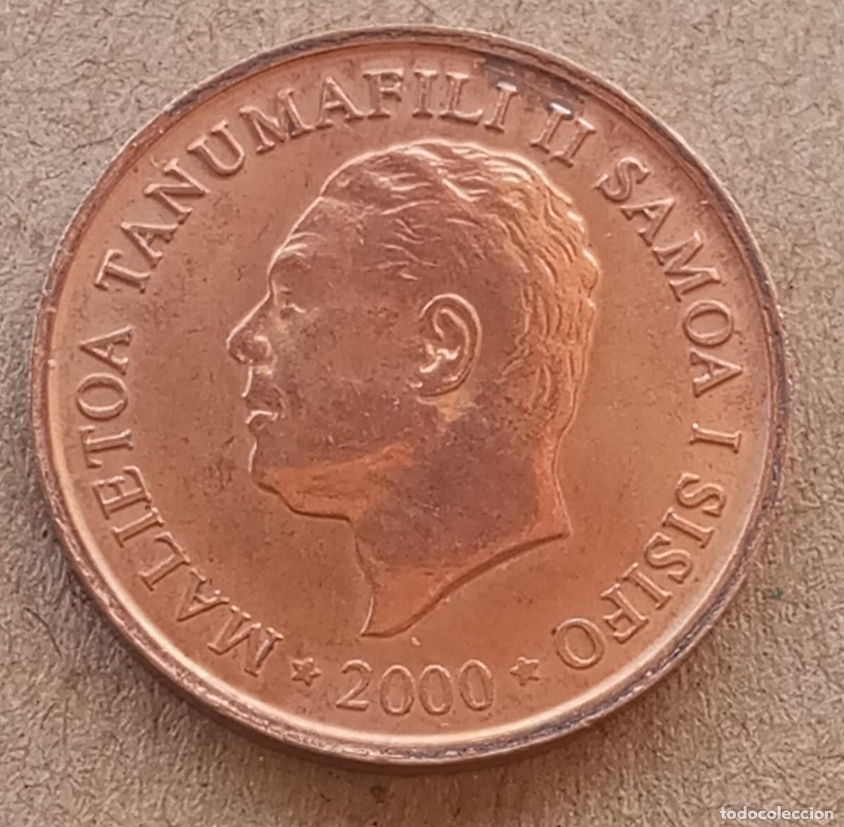 Monedas antiguas de Ocean&iacute;a: LOTE N&ordm; 78 MONEDA DE SAMOA (SIN CIRCULAR)