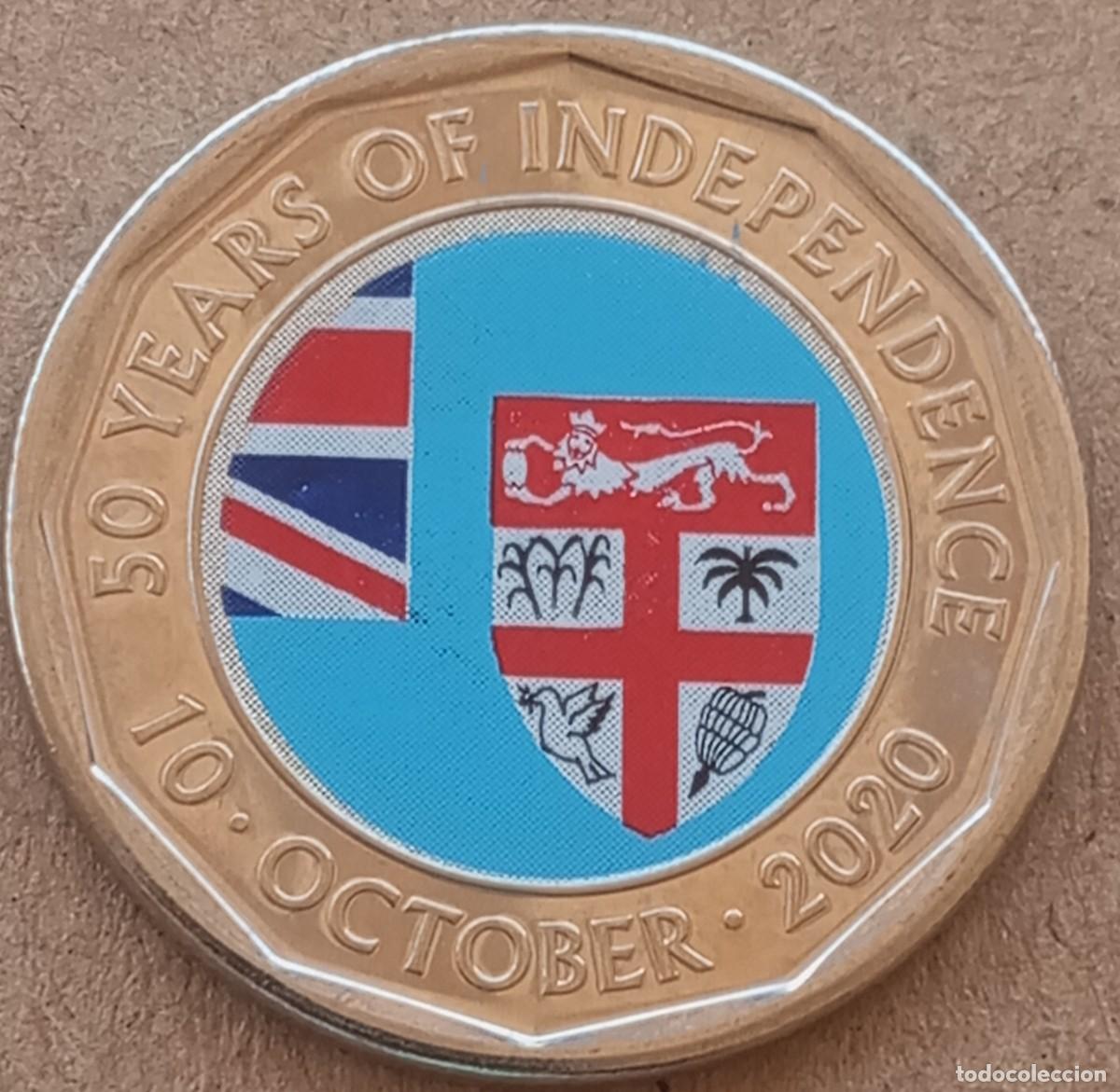 Monedas antiguas de Ocean&iacute;a: LOTE N&ordm; 80 MONEDA DE LAS ISLAS FIJI (SIN CIRCULAR)