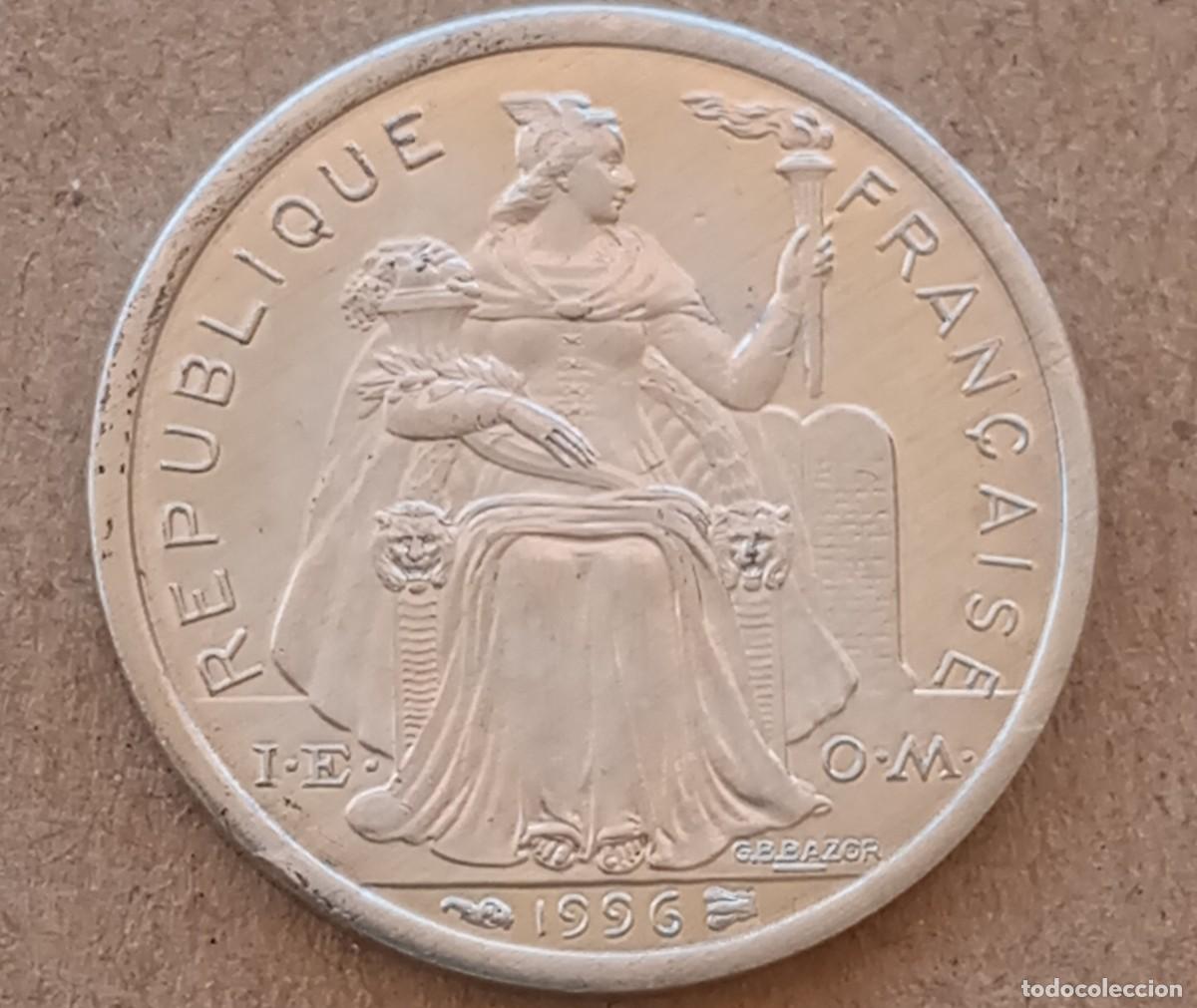 Monedas antiguas de Ocean&iacute;a: LOTE N&ordm; 88 MONEDA DE LA POLINESIA FRANCESA, (SIN CIRCULAR)