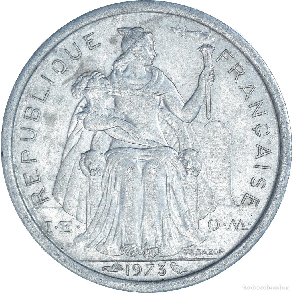 Monedas antiguas de Ocean&iacute;a: [#1452976] Moneda, Nueva Caledonia, Franc, 1973