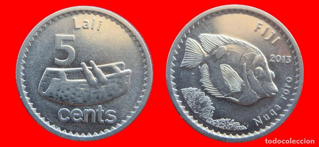 Monedas antiguas de Ocean&iacute;a: 5 CENTAVOS 2013 ISLAS FIJI FIYI-151364