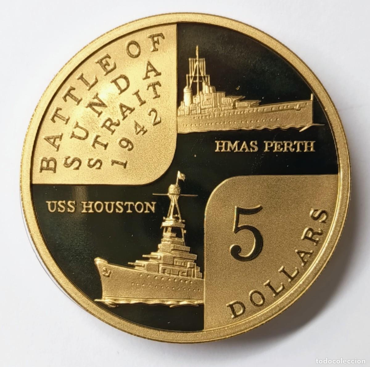 Monedas antiguas de Ocean&iacute;a: AUSTRALIA. INTERESANTE CONJUNTO DE 11 MONEDAS DE 5 D&Oacute;LARES (2). RARAS O MUY RARAS.