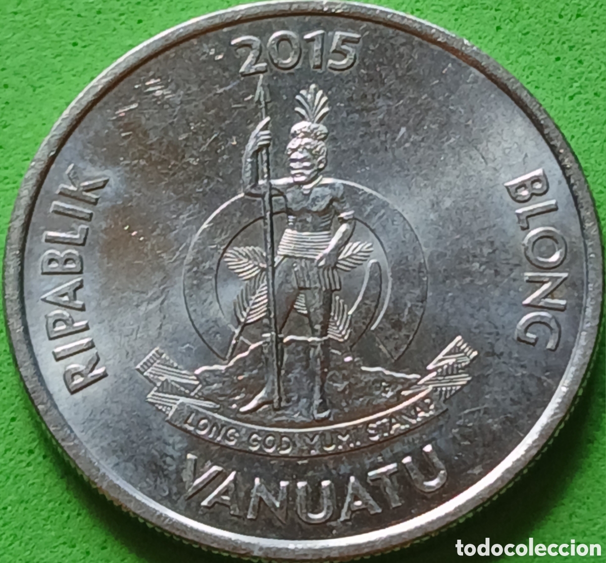 Monedas antiguas de Ocean&iacute;a: Vanuatu 20 vatu 2015 UC#3