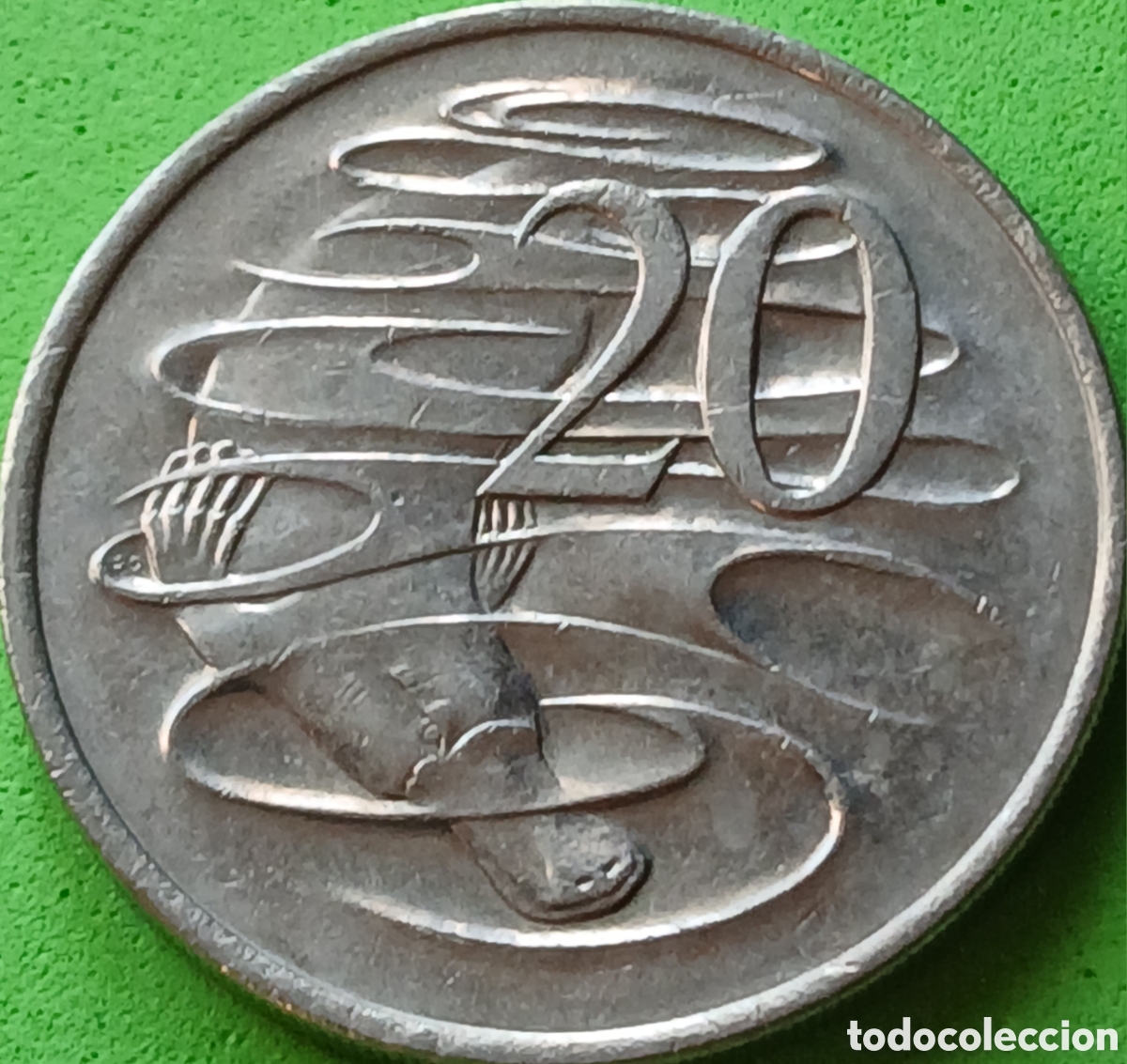 Monedas antiguas de Ocean&iacute;a: Australia 20 cents 1980 km#66