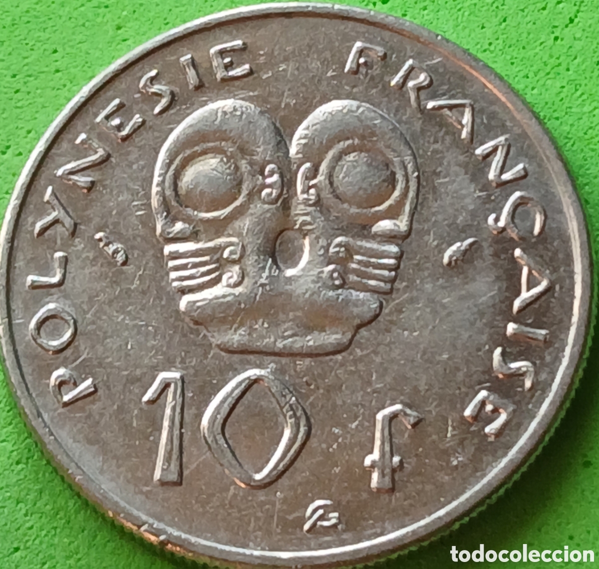 Monedas antiguas de Ocean&iacute;a: Polinesia Francesa 10 francos 1983 km#8
