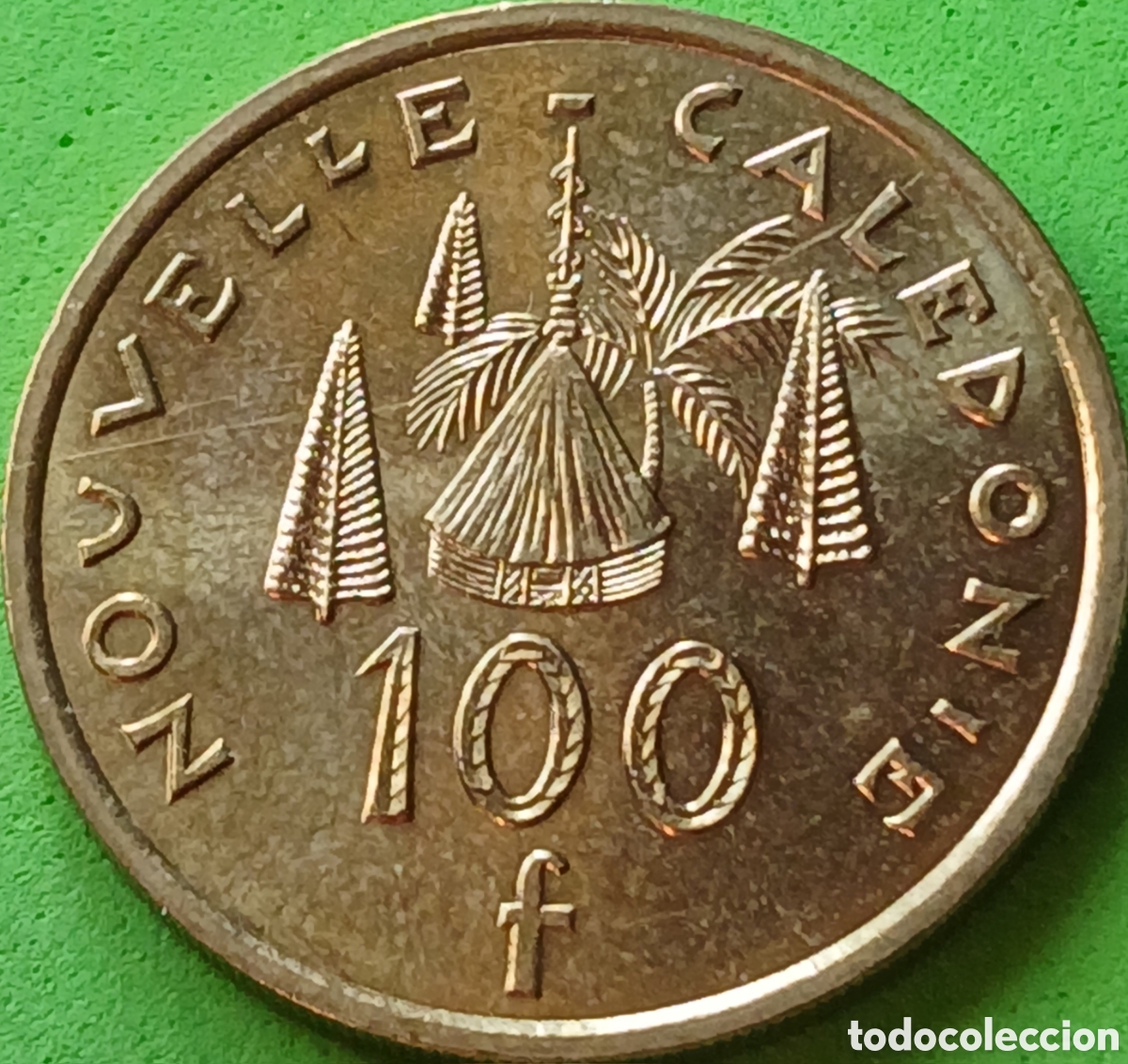 Monedas antiguas de Ocean&iacute;a: Nueva Caledonia 100 francos 2016 km#15a RARA (R)