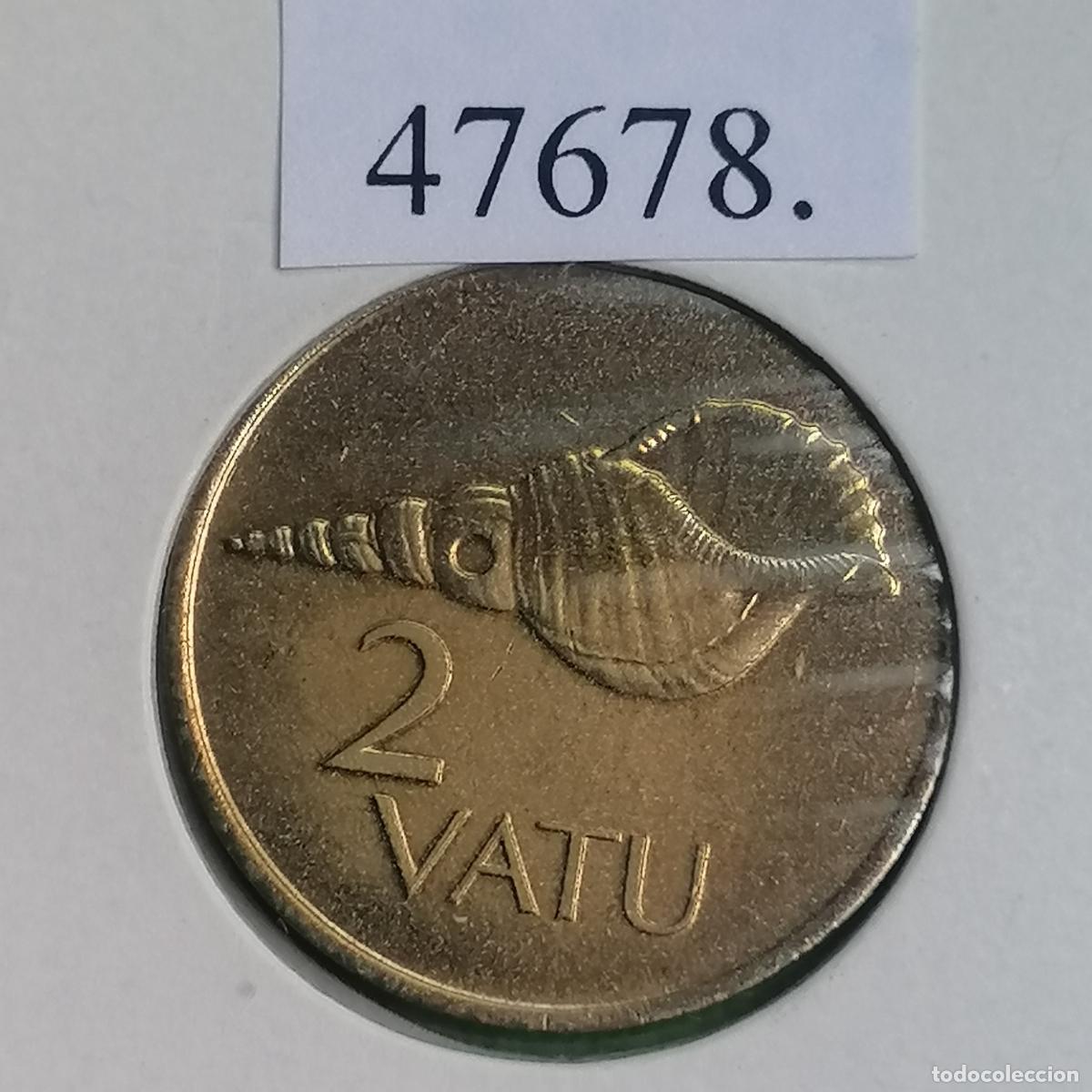 Monedas antiguas de Ocean&iacute;a: Vanuatu, 2 vatu 1995 - Foto 2