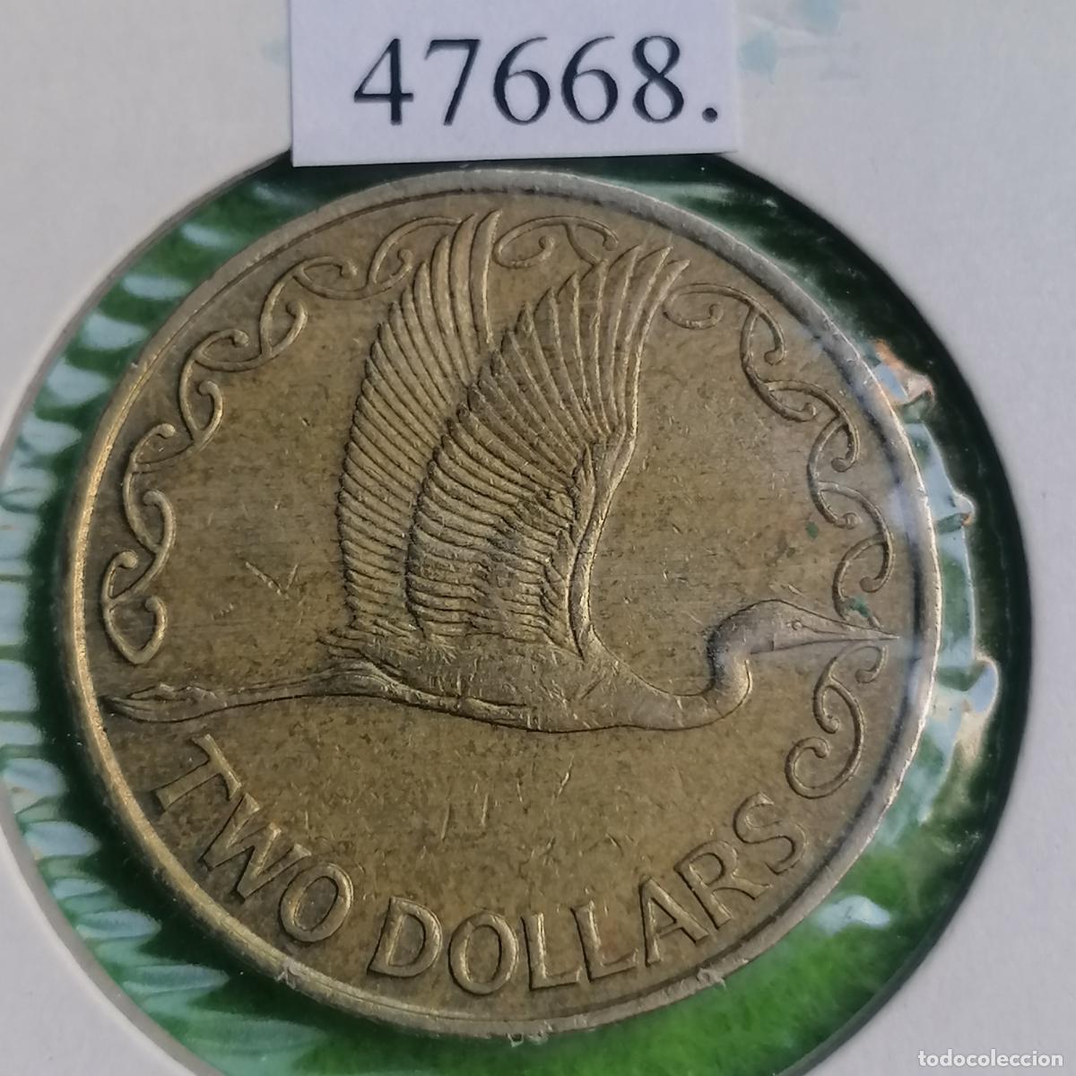 Monedas antiguas de Ocean&iacute;a: Nueva Zelanda 2 d&oacute;lares 2003