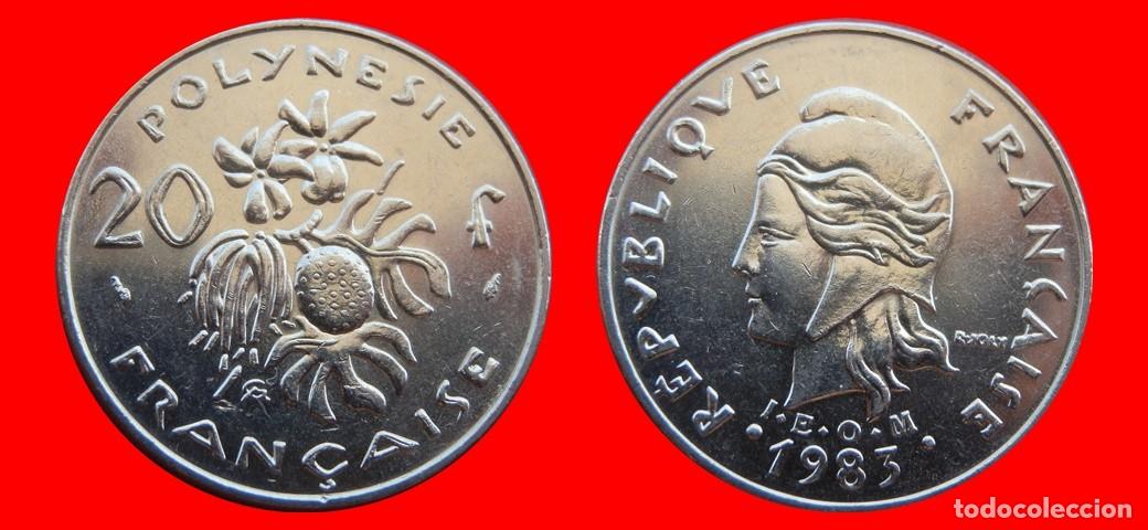 Monedas antiguas de Ocean&iacute;a: 20 FRANCOS 1983 POLINESIA-151550