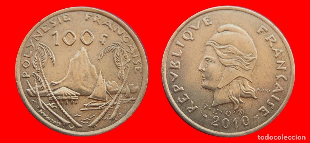 Monedas antiguas de Ocean&iacute;a: 100 FRANCOS 2010 POLINESIA-151559