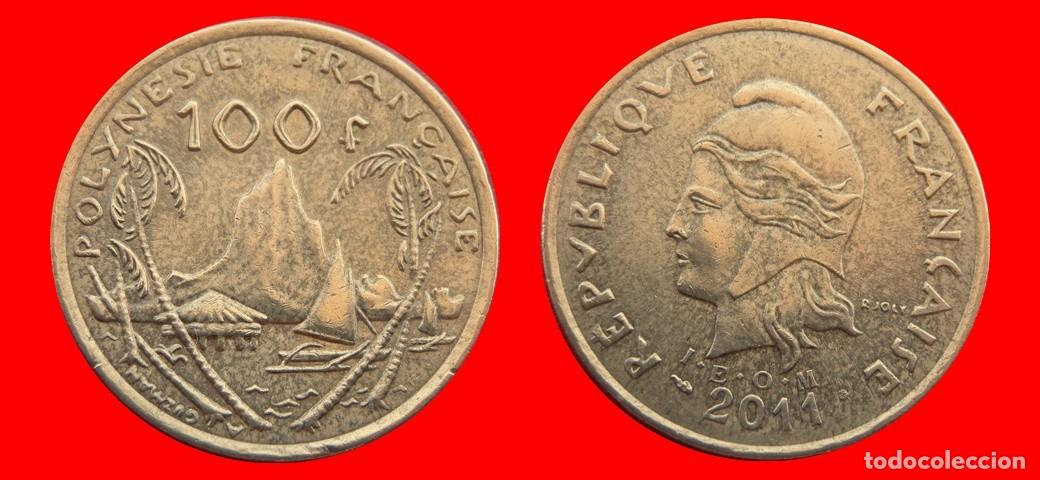 Monedas antiguas de Ocean&iacute;a: 100 FRANCOS 2011 POLINESIA-151560