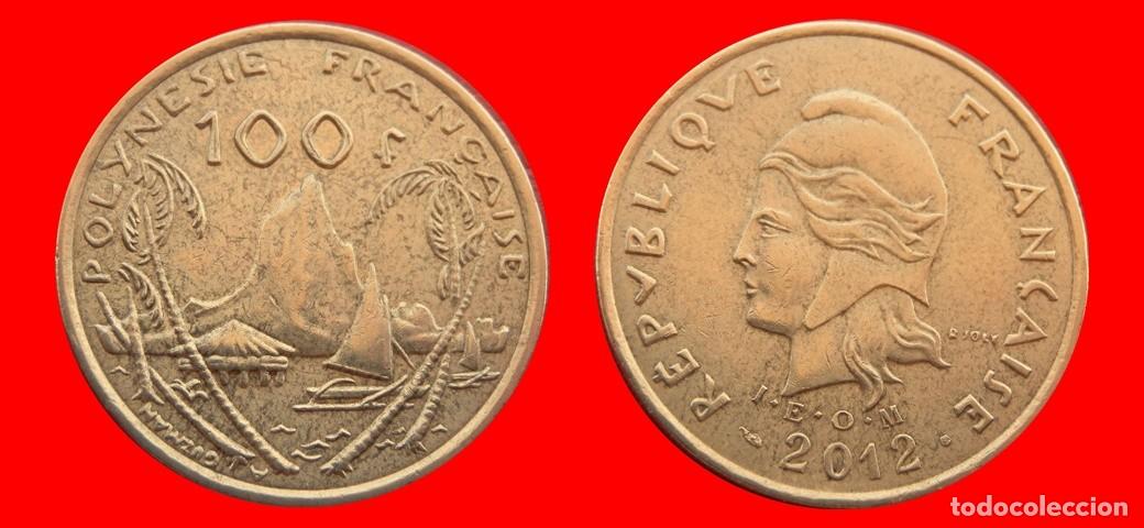 Monedas antiguas de Ocean&iacute;a: 100 FRANCOS 2012 POLINESIA-151561