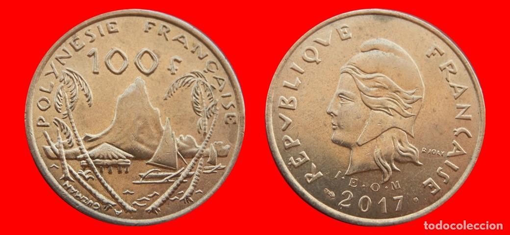 Monedas antiguas de Ocean&iacute;a: 100 FRANCOS 2017 POLINESIA-151562