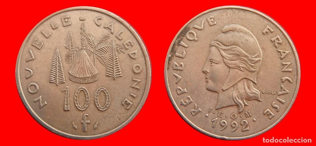 Monedas antiguas de Ocean&iacute;a: 100 FRANCOS 1992 NUEVA CALEDONIA-151568