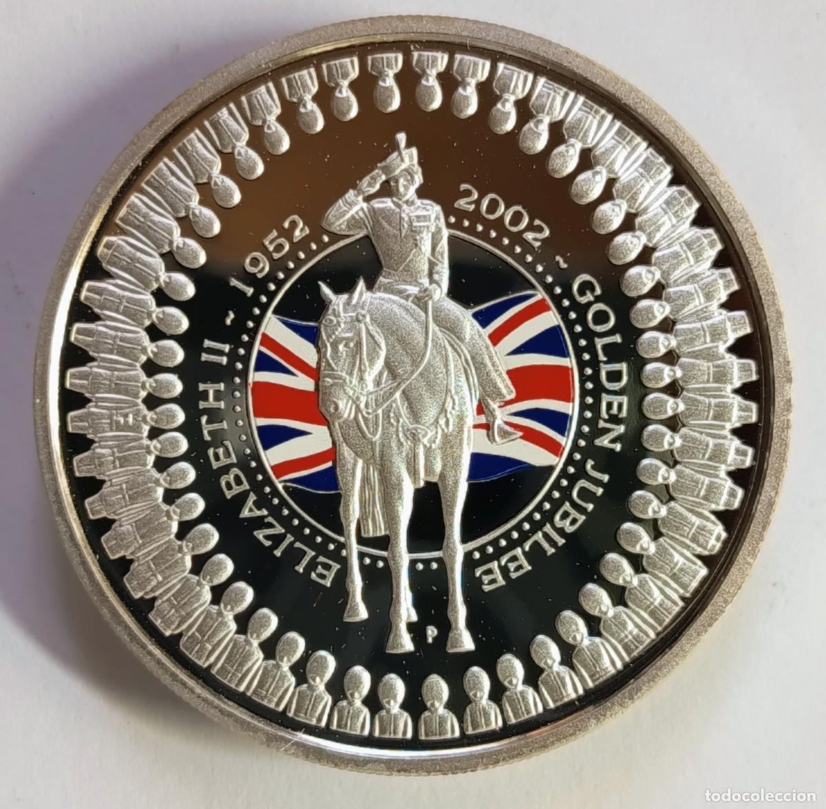 Monedas antiguas de Ocean&iacute;a: AUSTRALIA. DOS PRECIOSAS MONEDAS DE 1 DOLAR DE PLATA Y COLOREADAS (2002 Y 2003) RARAS!!!