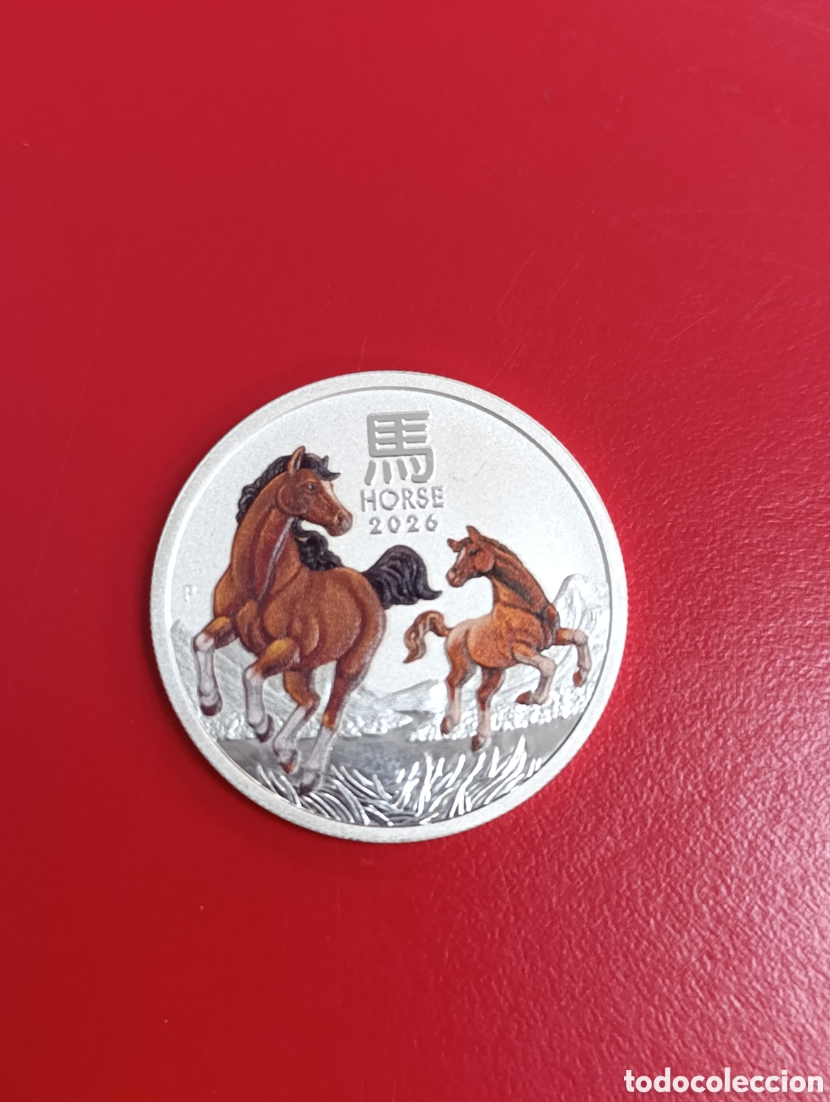 Monedas antiguas de Ocean&iacute;a: Australia. 1 Dollar 2026 &ndash; Lunar III &ndash; Year of the Horse &ndash; 1/2 oz Silver coin .9999 &ndash;