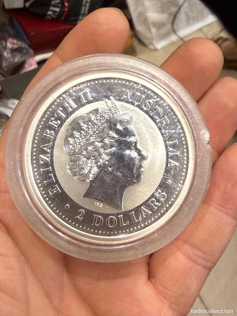 Old Coins of Oceania: Australia 2 onzas de plata pura a&ntilde;o 2000
