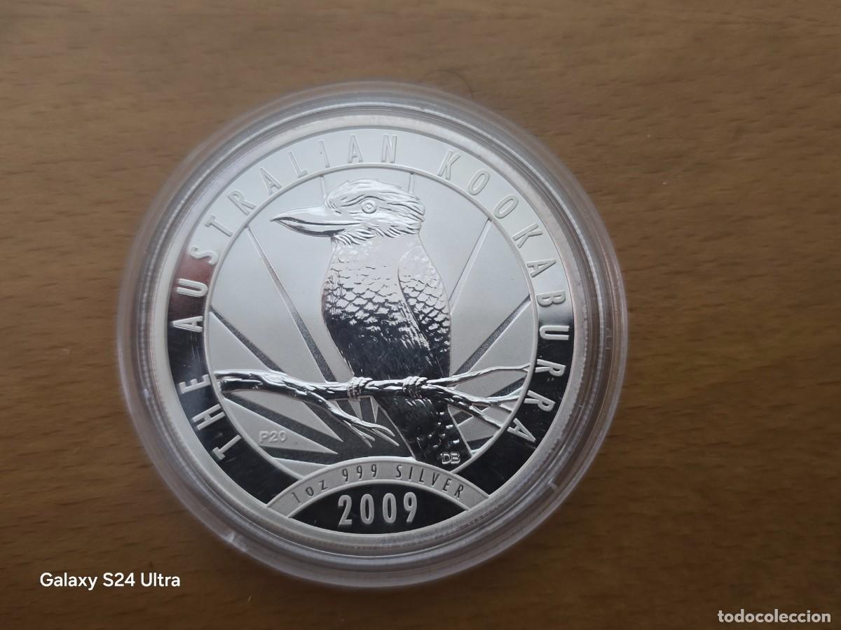 Monedas antiguas de Ocean&iacute;a: 1 DOLAR DE 2009....AUSTRALIA....ONZA DE PLATA PURA...CALIDAD PROOF.....LM023.....LA DE LAS FOTOS