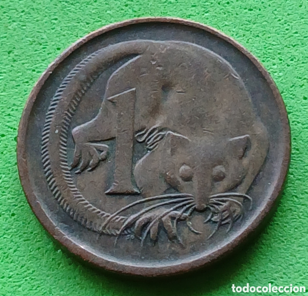 Monedas antiguas de Ocean&iacute;a: Australia 1 cent 1966 km#62