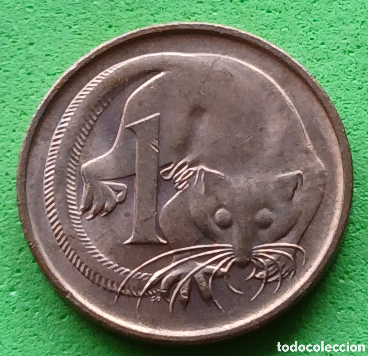 Monedas antiguas de Ocean&iacute;a: Australia 1 cent 1971 km#62