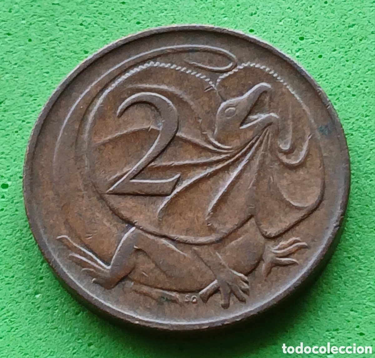 Monedas antiguas de Ocean&iacute;a: Australia 2 cents 1977 km#63