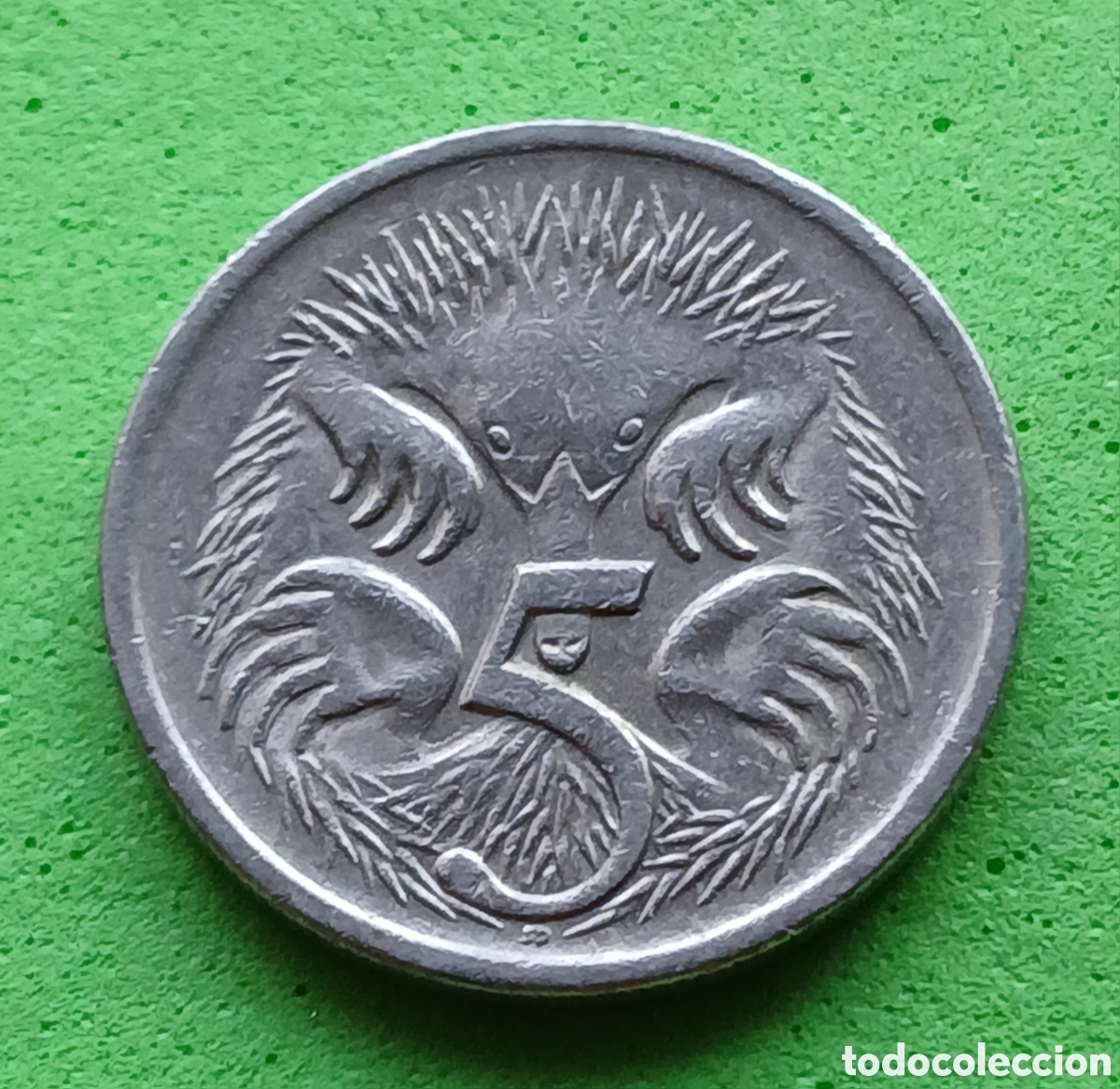Monedas antiguas de Ocean&iacute;a: Australia 5 cents 1987 km#80
