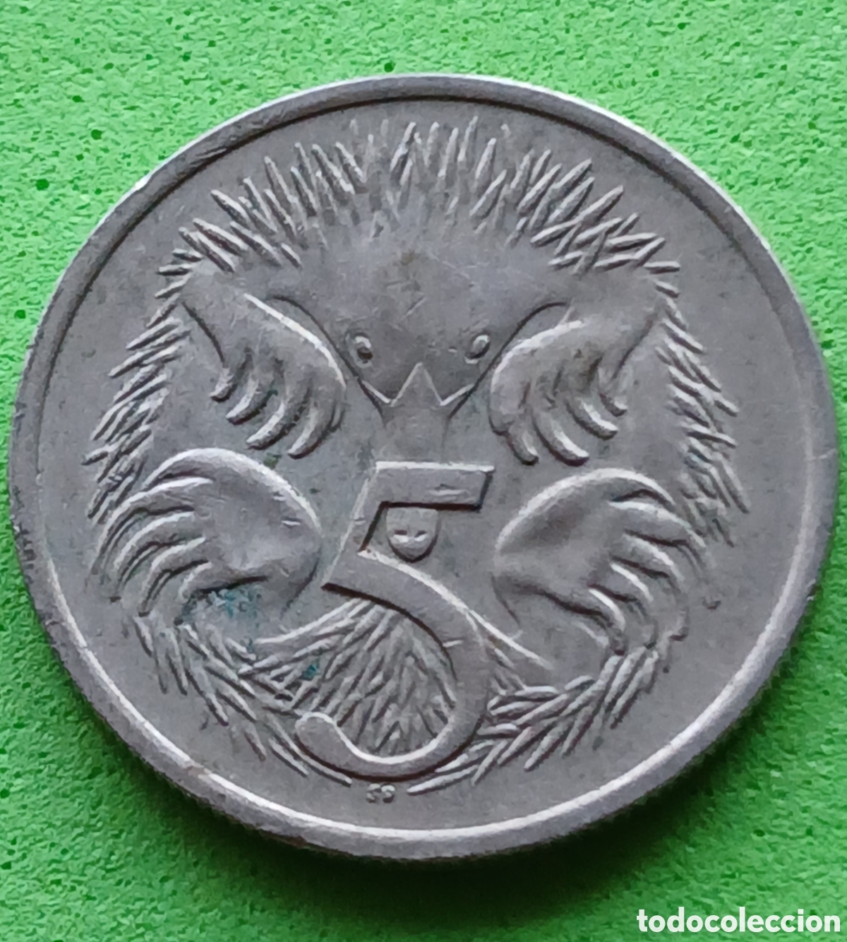 Monedas antiguas de Ocean&iacute;a: Australia 5 cents 1980 km#64