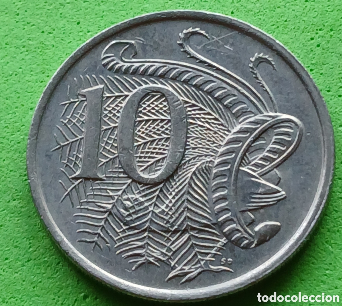 Monedas antiguas de Ocean&iacute;a: Australia 10 cents 1981 km#65
