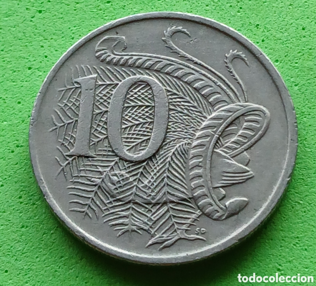 Monedas antiguas de Ocean&iacute;a: Australia 10 cents 1968 km#65