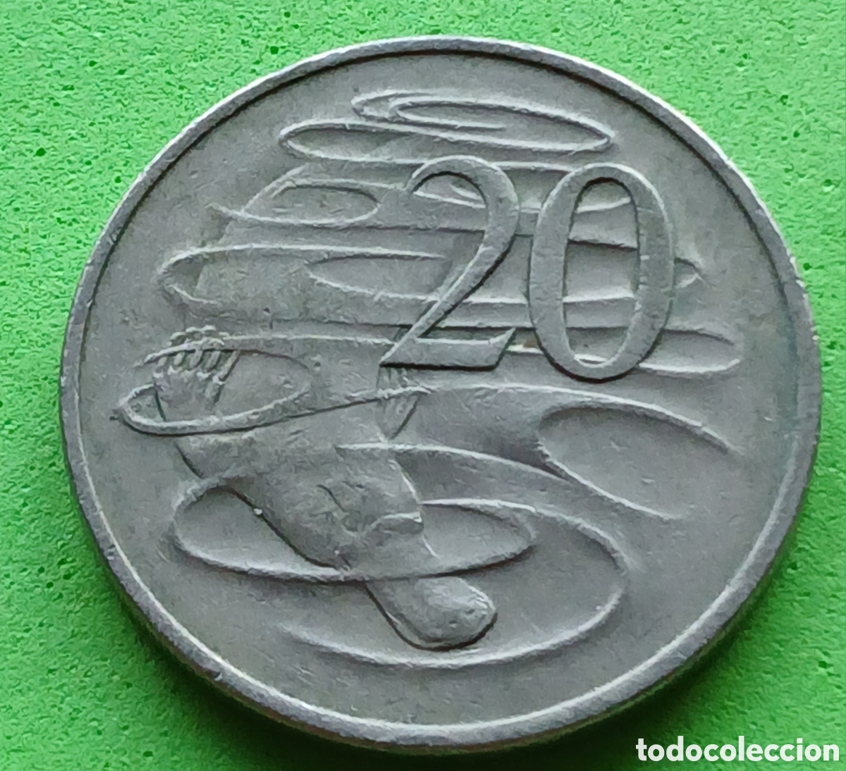 Monedas antiguas de Ocean&iacute;a: Australia 20 cents 1980 km#66